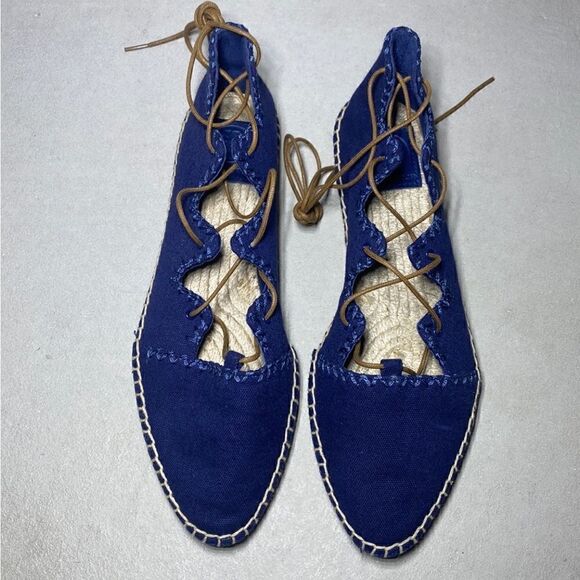NIB MSRP $250 Tory Burch Sonoma Gillie Espadrilles Women's Size 7.5 - Picture 2 of 7